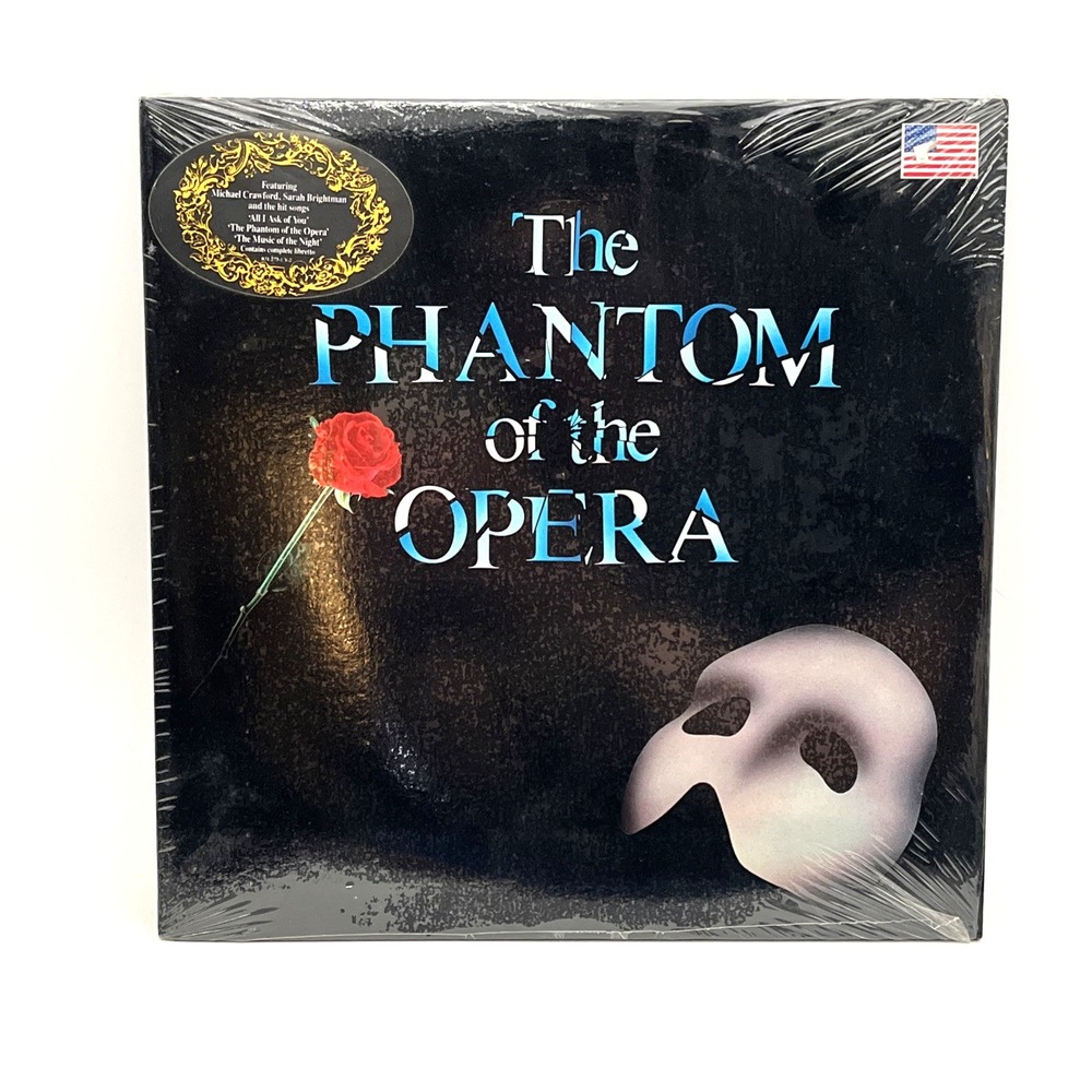 The Phantom Of The Opera 1987 Vinyl Record Andrew Lloyd Webber